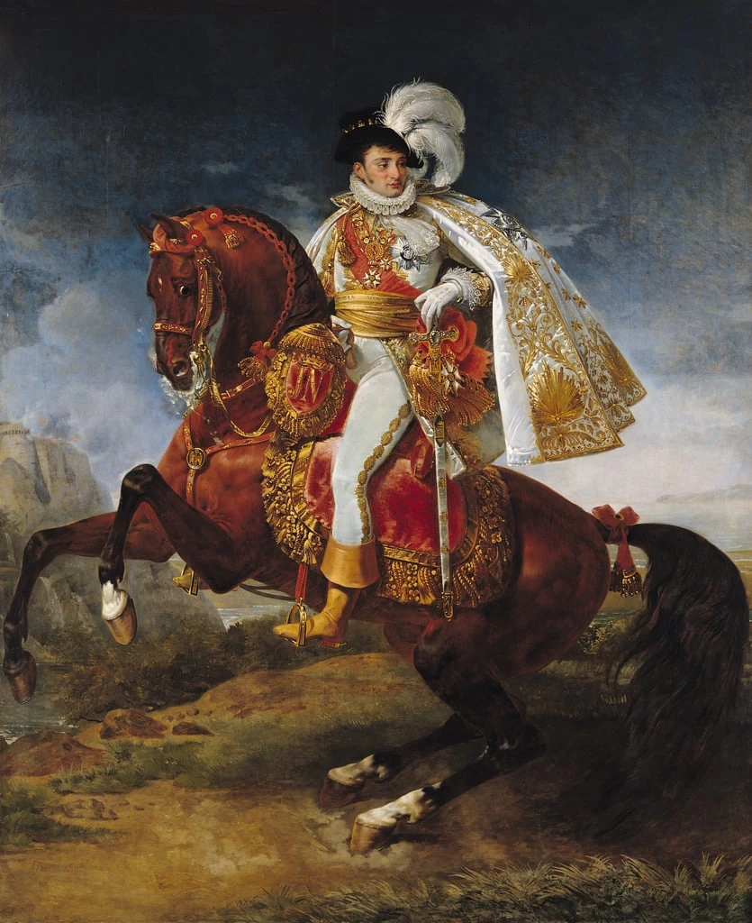  69-Ritratto equestre di Jerome Bonaparte-Château de Versailles 